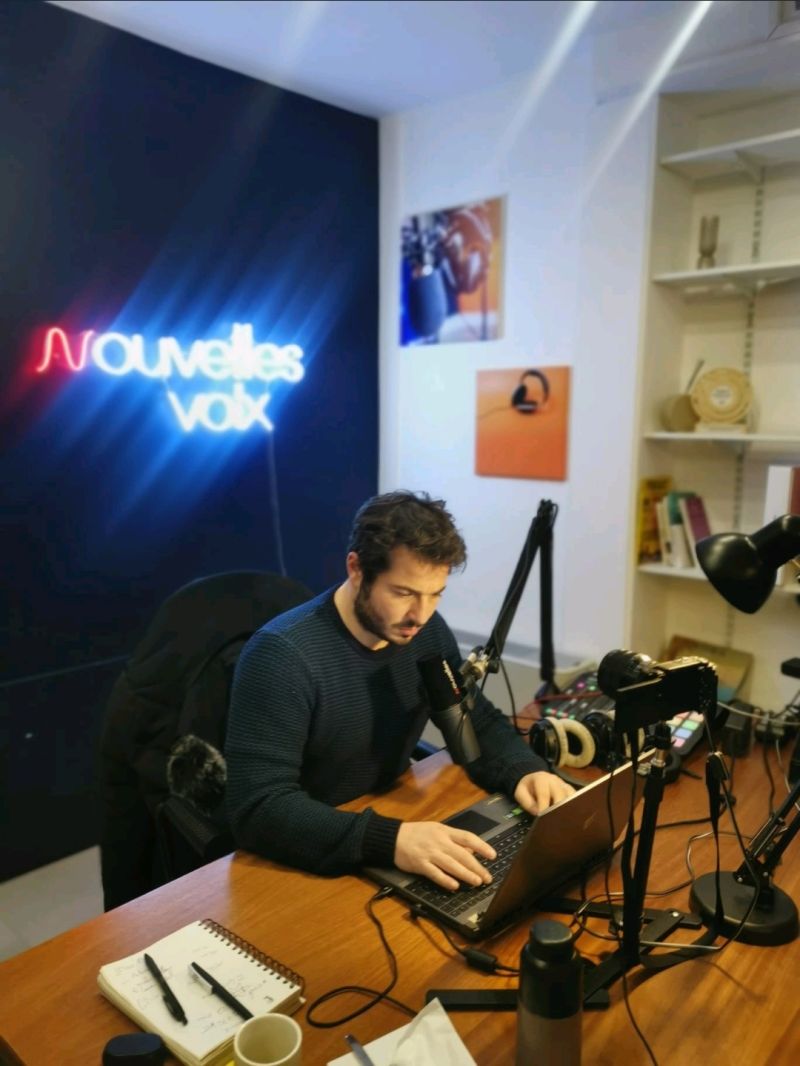David Gordon en studio